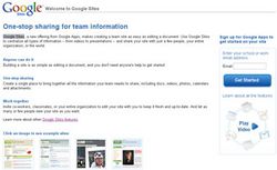  Google    -     Google Sites